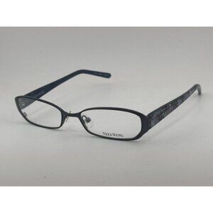VERA WANG - 50-17-137 V047 TE Blue Pattern Acetate Glasses Frames